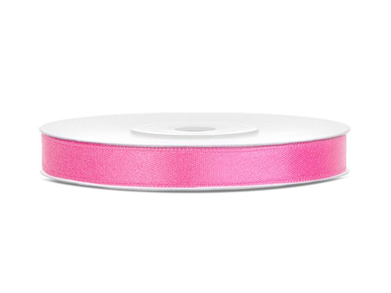 Satinband, rosa, 6mm/25m - FeierGlanz